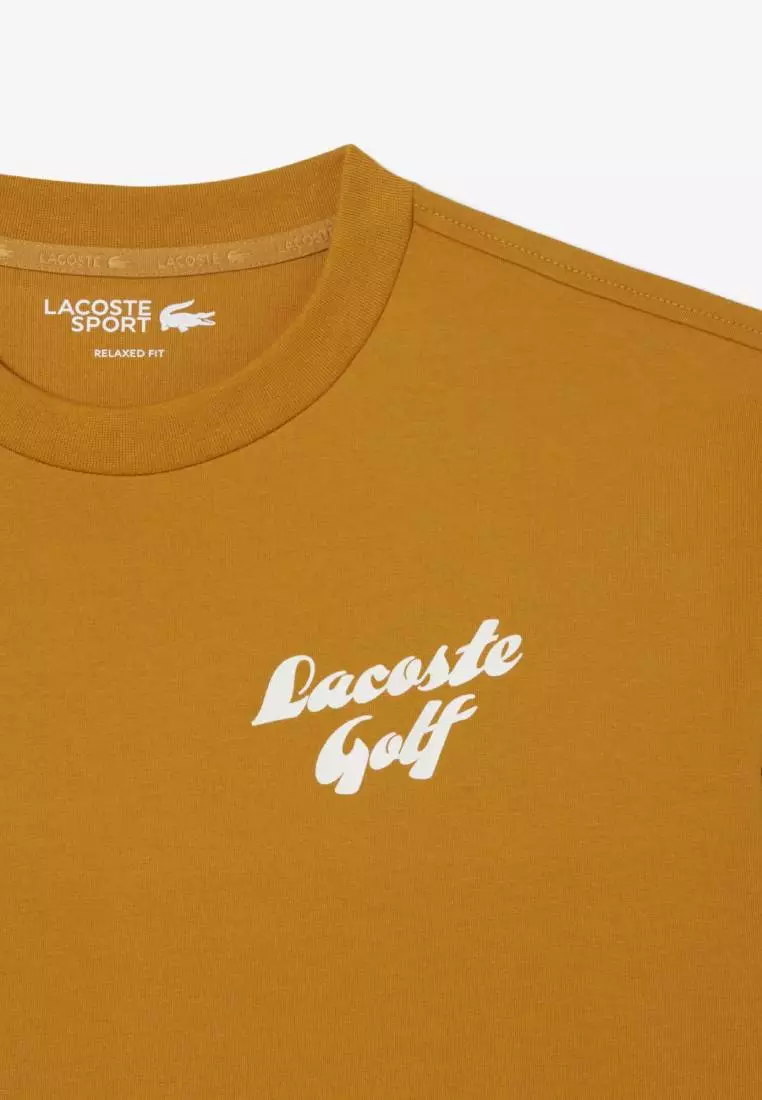 Buy Lacoste Relaxed Fit Printed Golf T-shirt 2026 Online | ZALORA