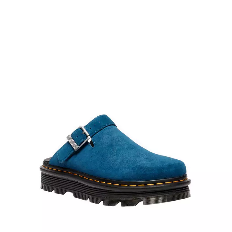 Dr. Martens ZebZag Mule Blue Suede