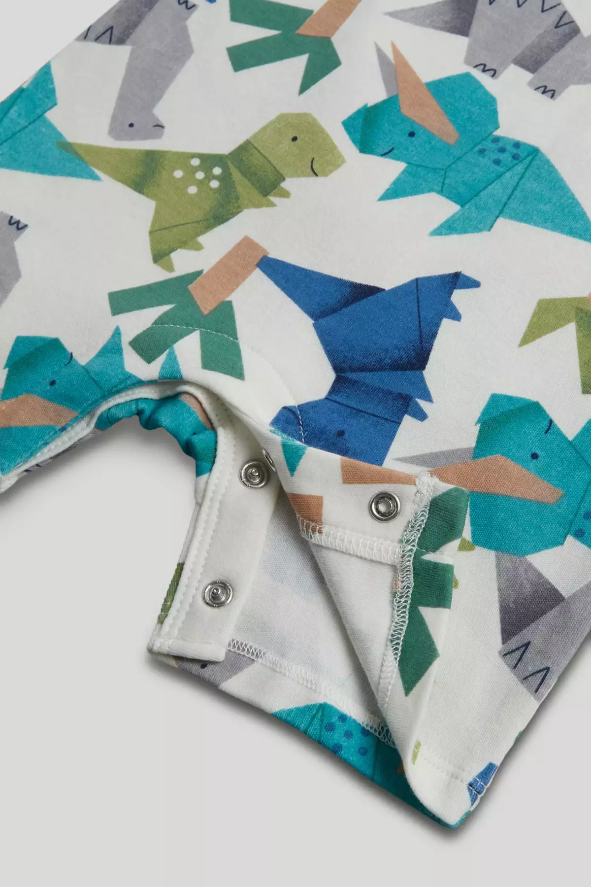 Mothercare Dinosaur 8-Piece Outfit Gift Set - Set Baju Anak Bayi Laki-laki (Biru Hijau Putih)