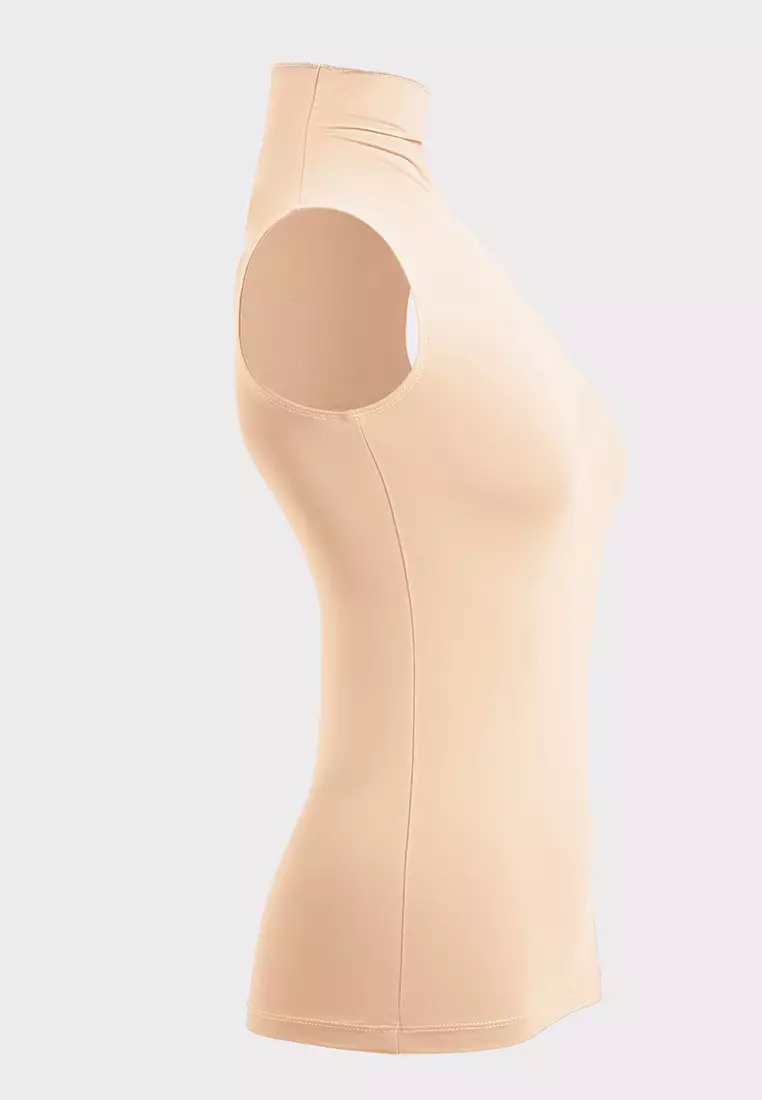 High Neck Sleeveless Top 002