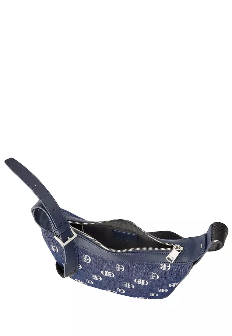 Midnight Blue Sandrio Small Crossbody Bag