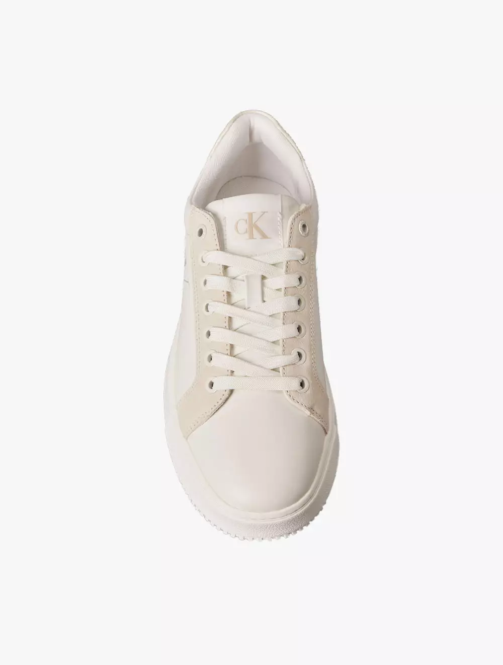 Calvin Klein Jeans Footwear - Chunky Cupsole Leather Trainers - White - white