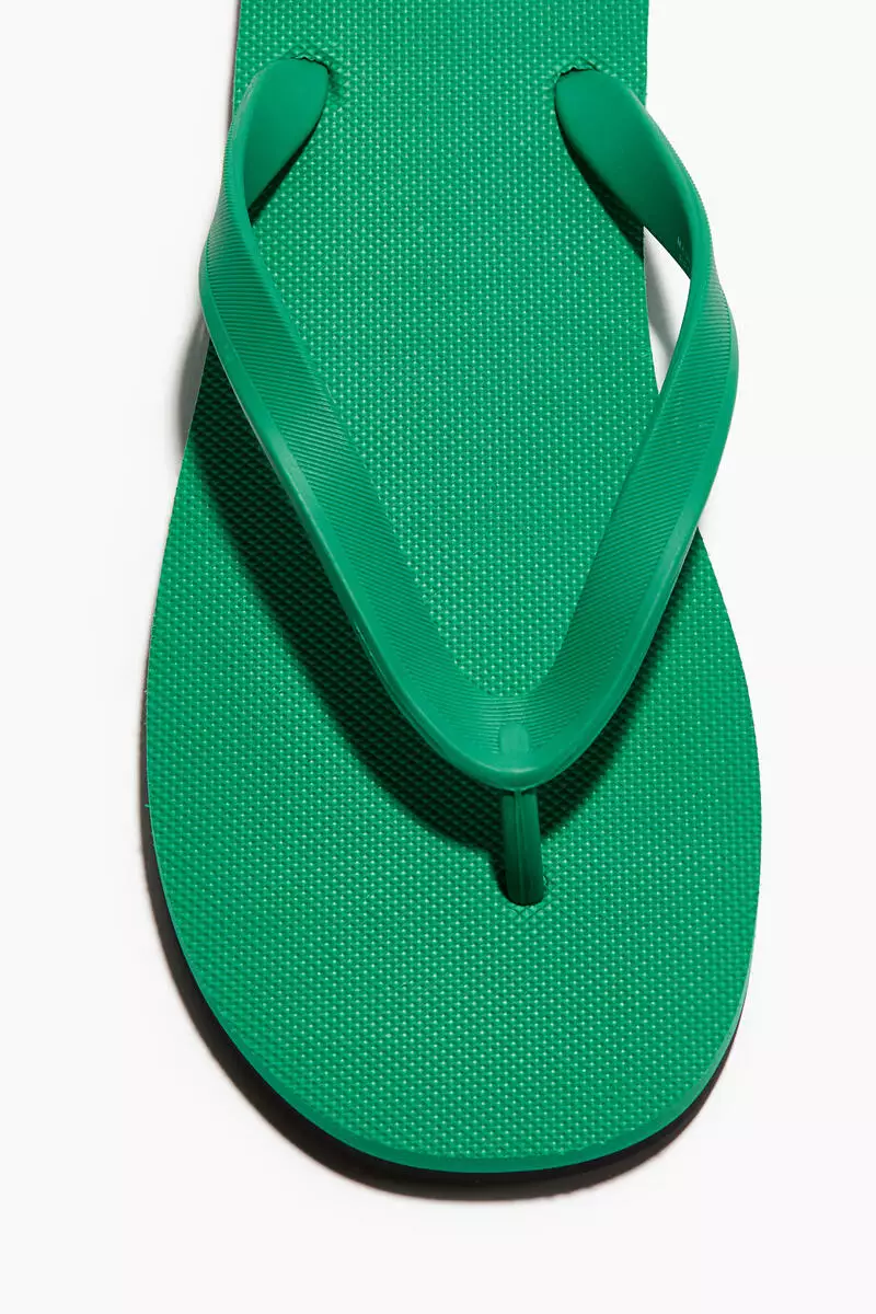 Rubber flip flops