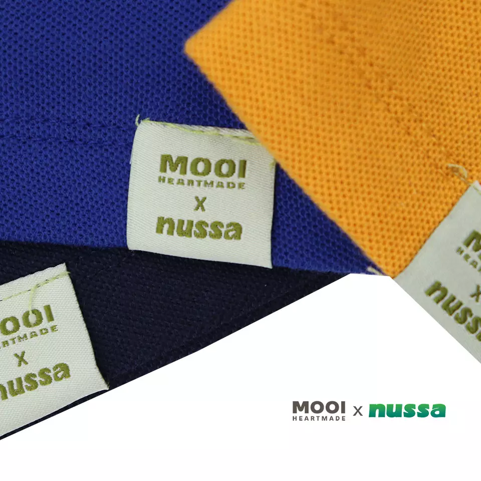 Mooi x Nussa Kemeja Anak Laki-Laki Nussa Polo Shirt - Yellow Gold