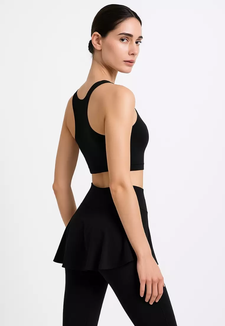 Heaven Skirt Leggings with Pocket - High Waist Workout Skirted Leggings