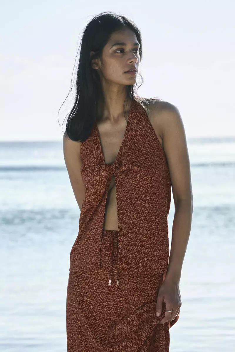Loose-fit skirt