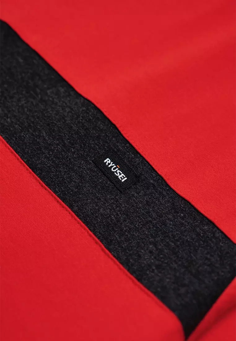 Ryusei Kaos Pria Fumika Red