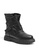 Twenty Eight Shoes black Cow Leather Buckle Zipper Martin Boots QB166-1 B7F5CSHA823E16GS_2