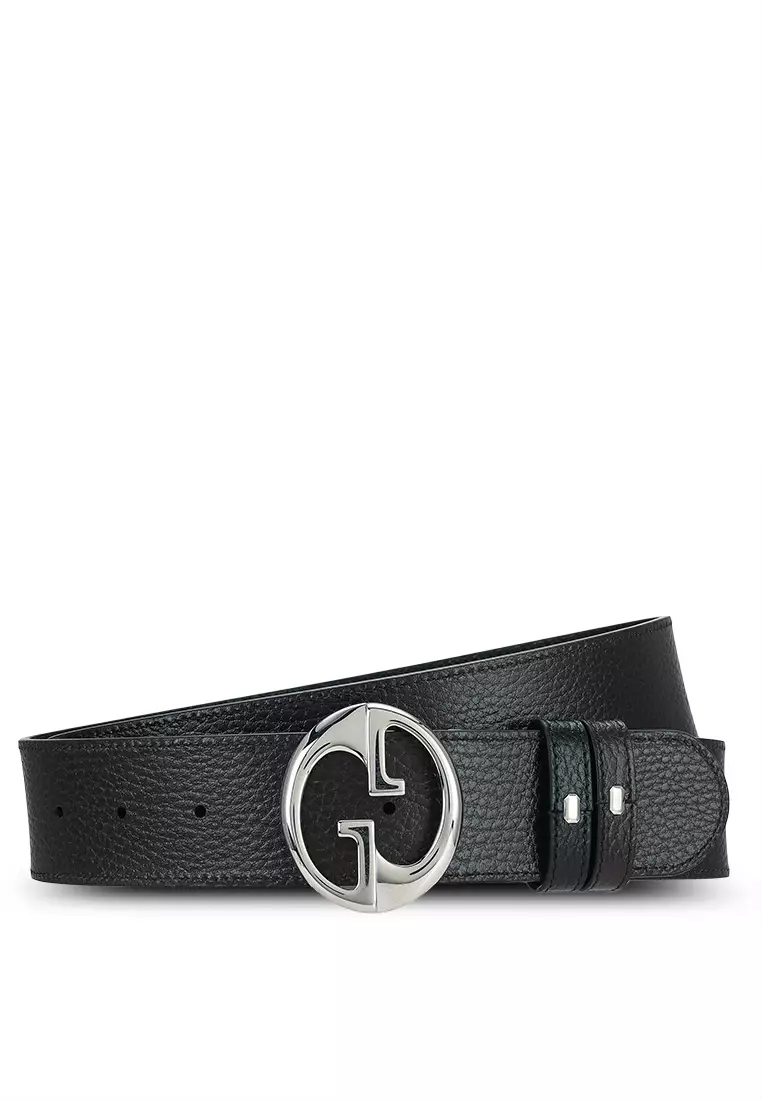 Gucci double g belt silver clearance