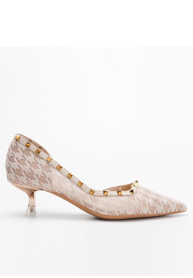 5CM Mesh Pointy Pumps YLT339-12
