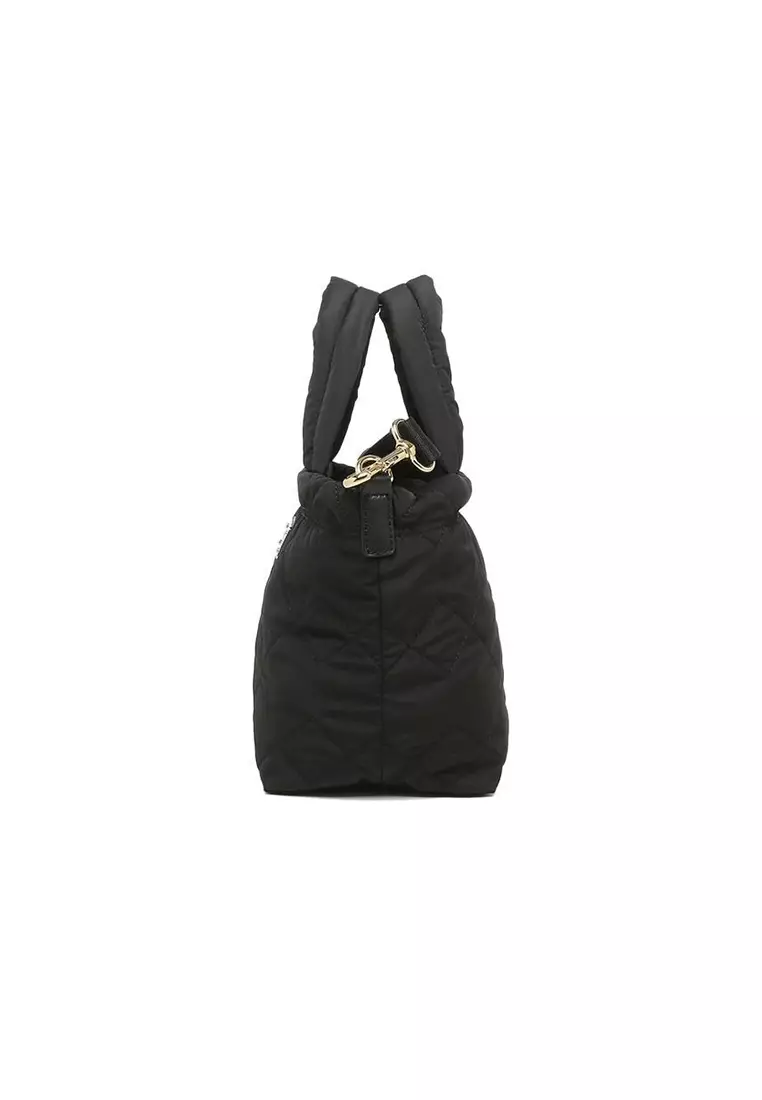Quilted Nylon Mini Tote M0016681 Black