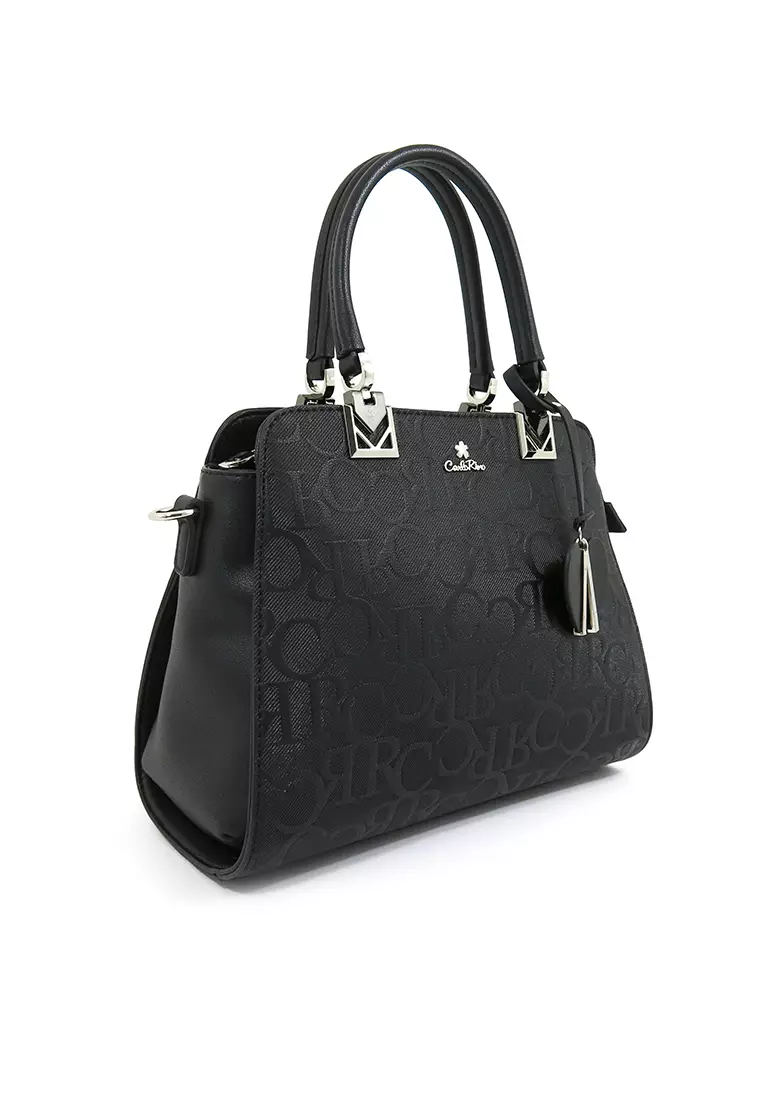 Black My Cool Bag Monogrammed Cross Body