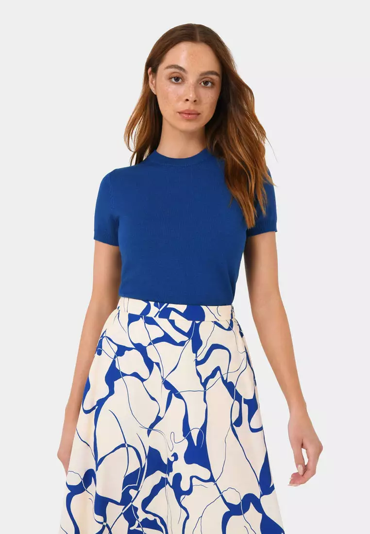 Catherine Short Sleeve Knit