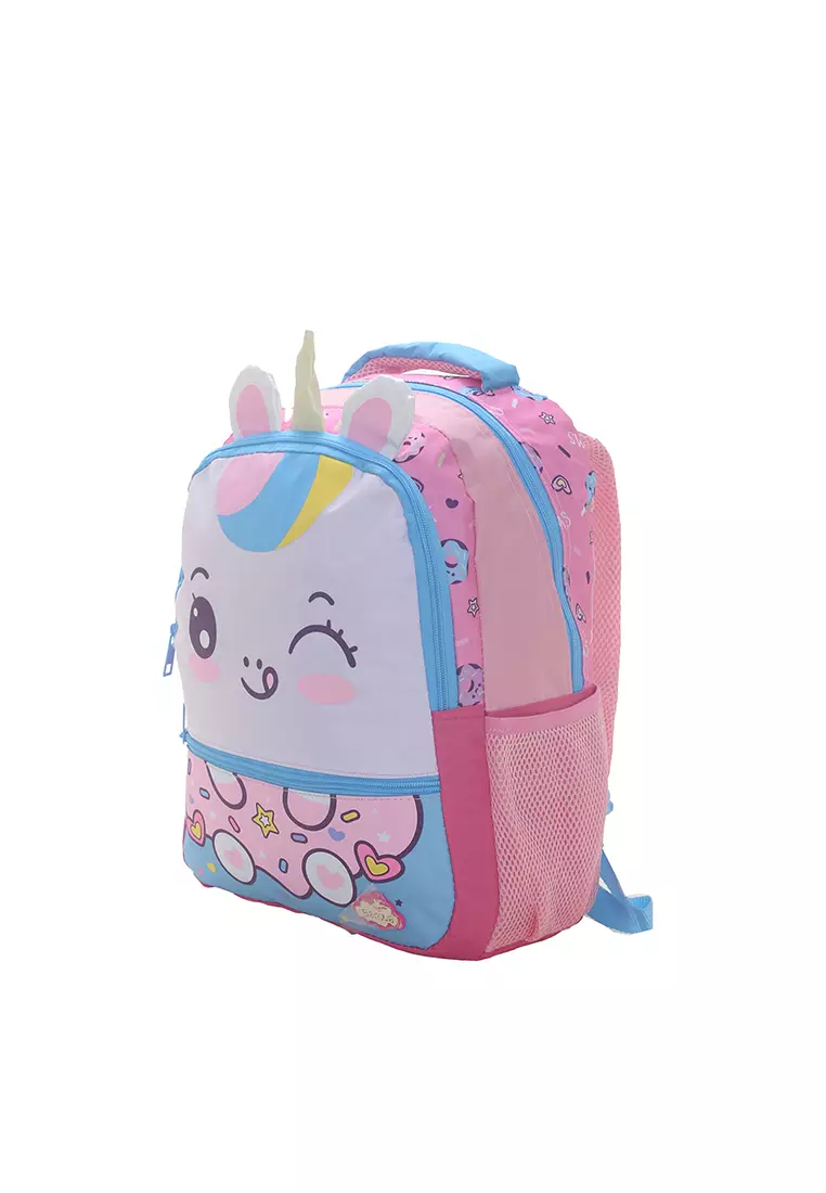 Tas Ransel Anak Unicorn Medium Pink 35x30 cm