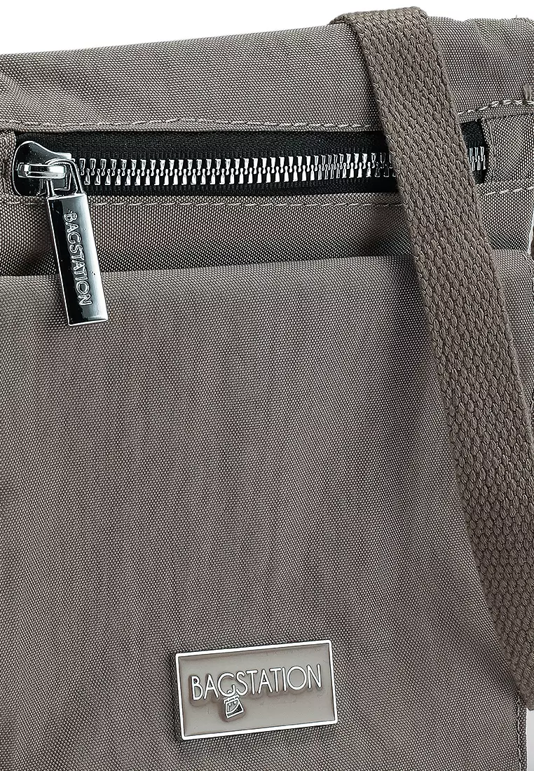 Metallic Series Crinkle Nylon Sling Pouch