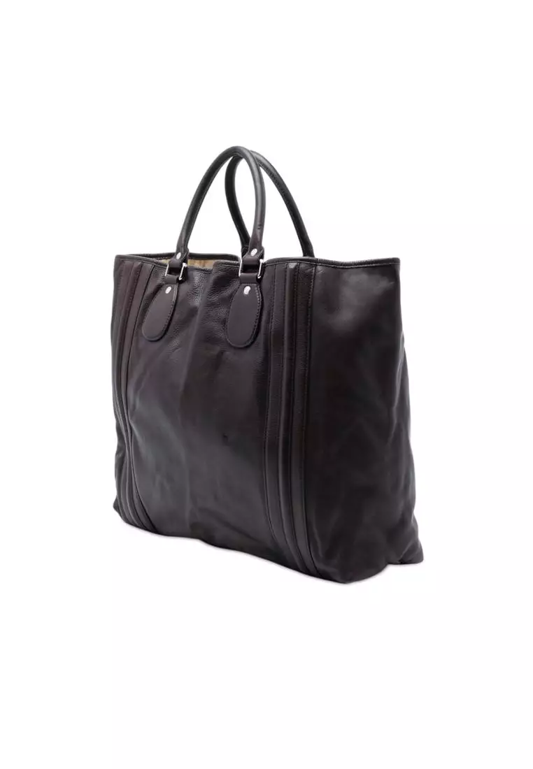 Pre-Loved Gucci Leather Tote