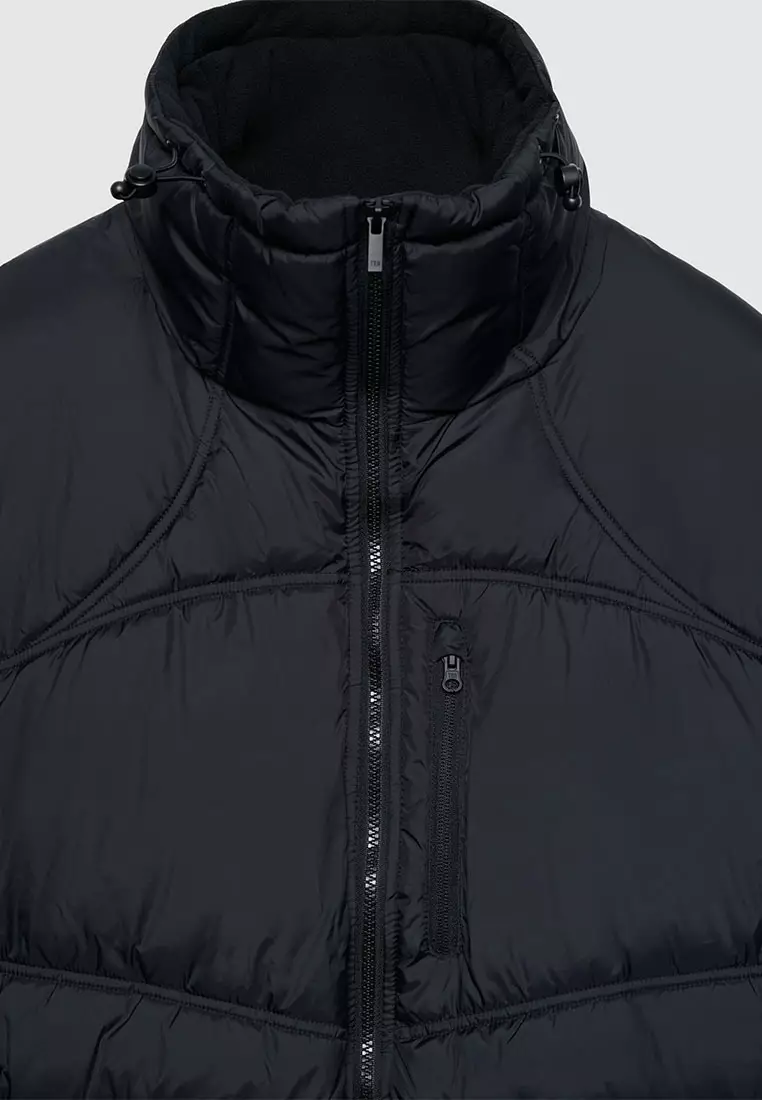 Men's High-Collar Quilted Puffer Jacket