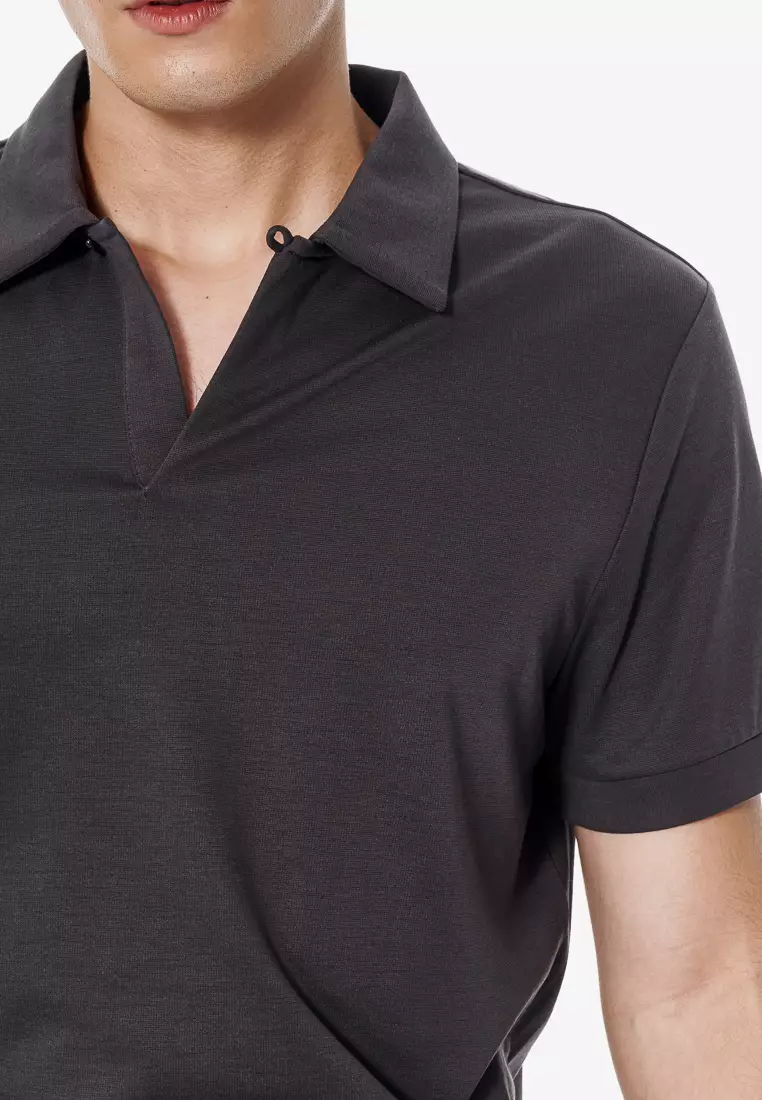 Vanilla Collar Strap POLO Shirt