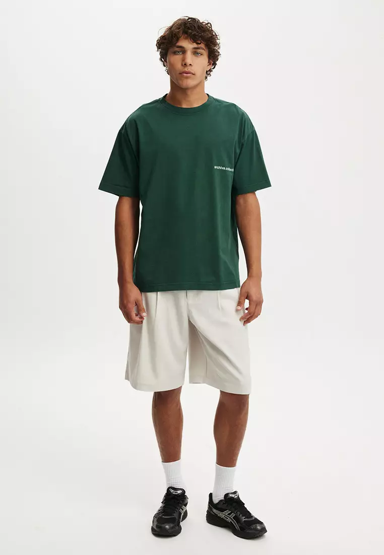 Box Fit Text T-Shirt