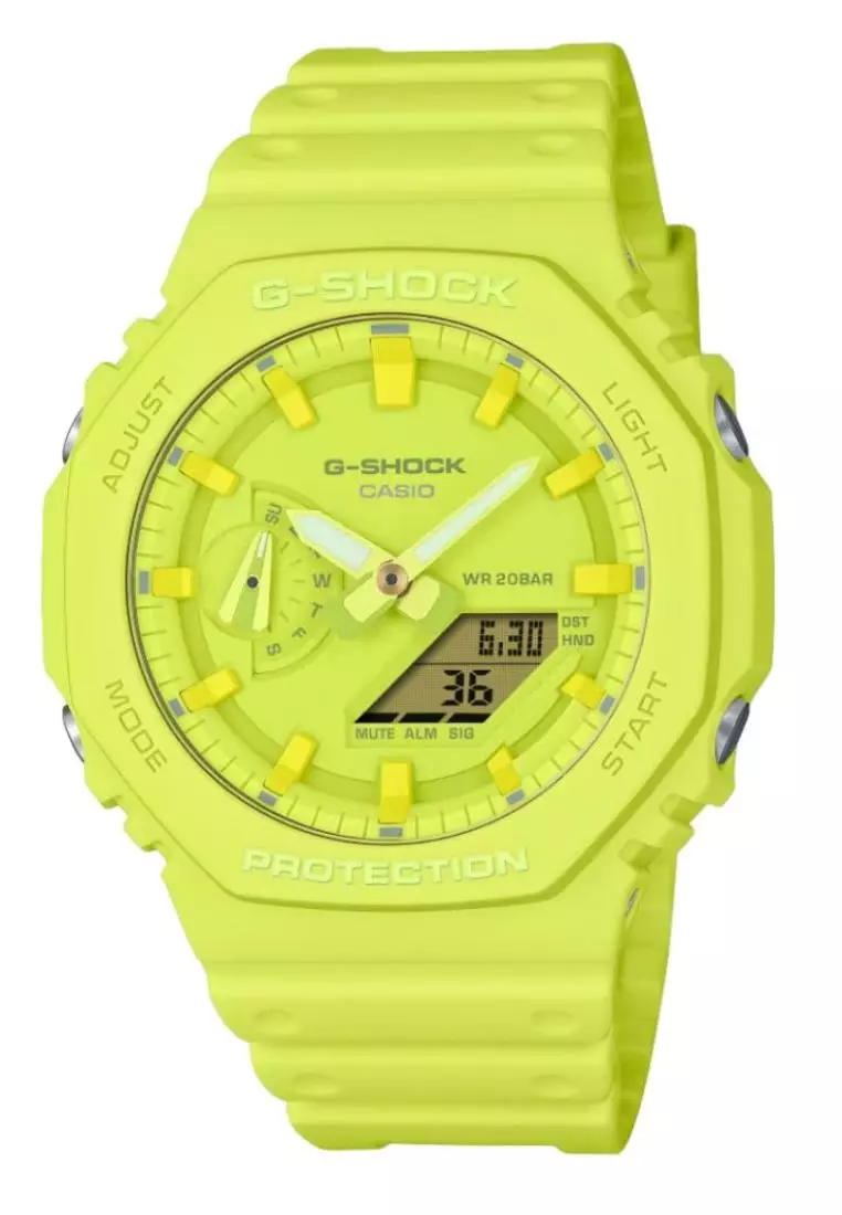 Buy Casio Casio G-Shock Mint Green Resin Strap Men Watch GA