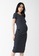 9months Maternity black Black Perfect Fit Midi Maternity Dress DAC6AAA2269D1FGS_2