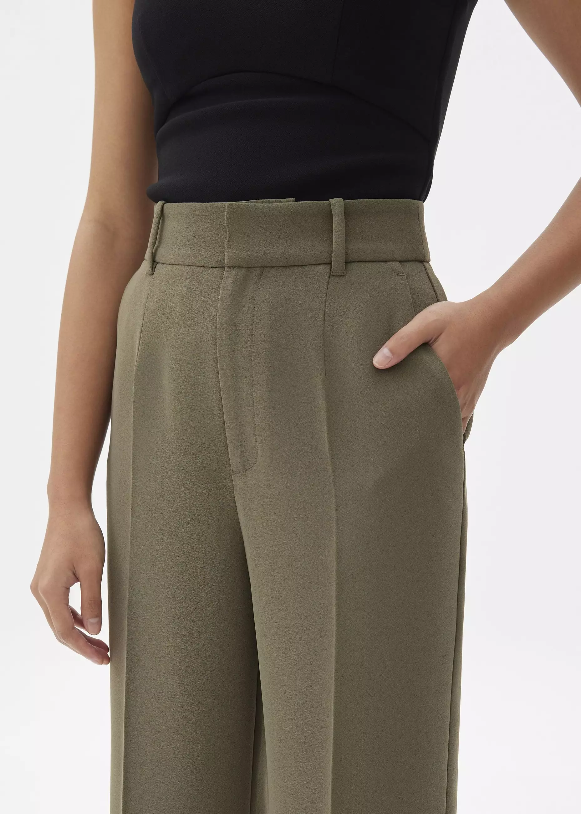 Love, Bonito - Celana Wanita - Leggy™ Yuna Super High Waist Tailored Pants