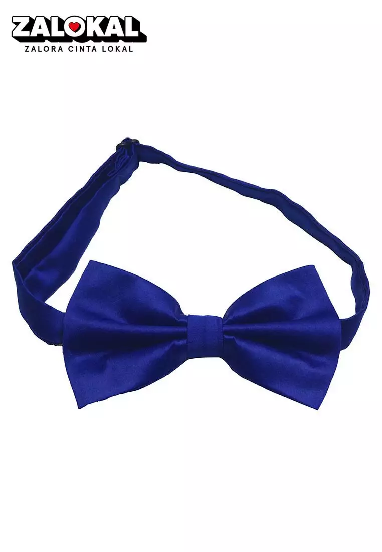 Dasi kupu Bowtie Biru Tua A03