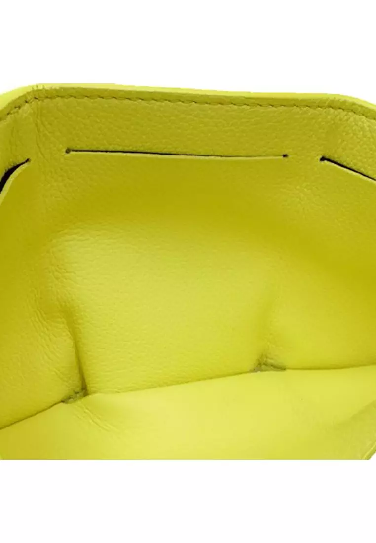 Pre-Loved Louis Vuitton Taurillon Lockmini Wallet