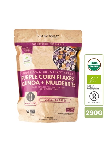 Nature's Superfoods Nature's Superfoods Organic Breakfast Cereals: Purple Corn-Quinoa-Mulberries 290g AA798ESCFF8DDDGS_1
