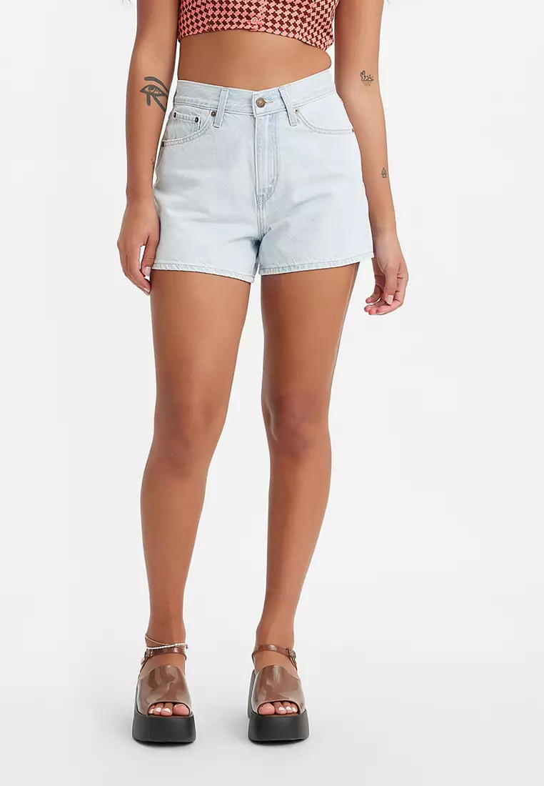White high waisted new arrivals levi shorts