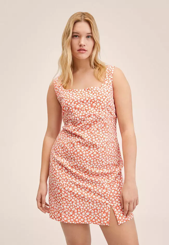 Buy Mango CutOut Detail Dress 2024 Online ZALORA Philippines