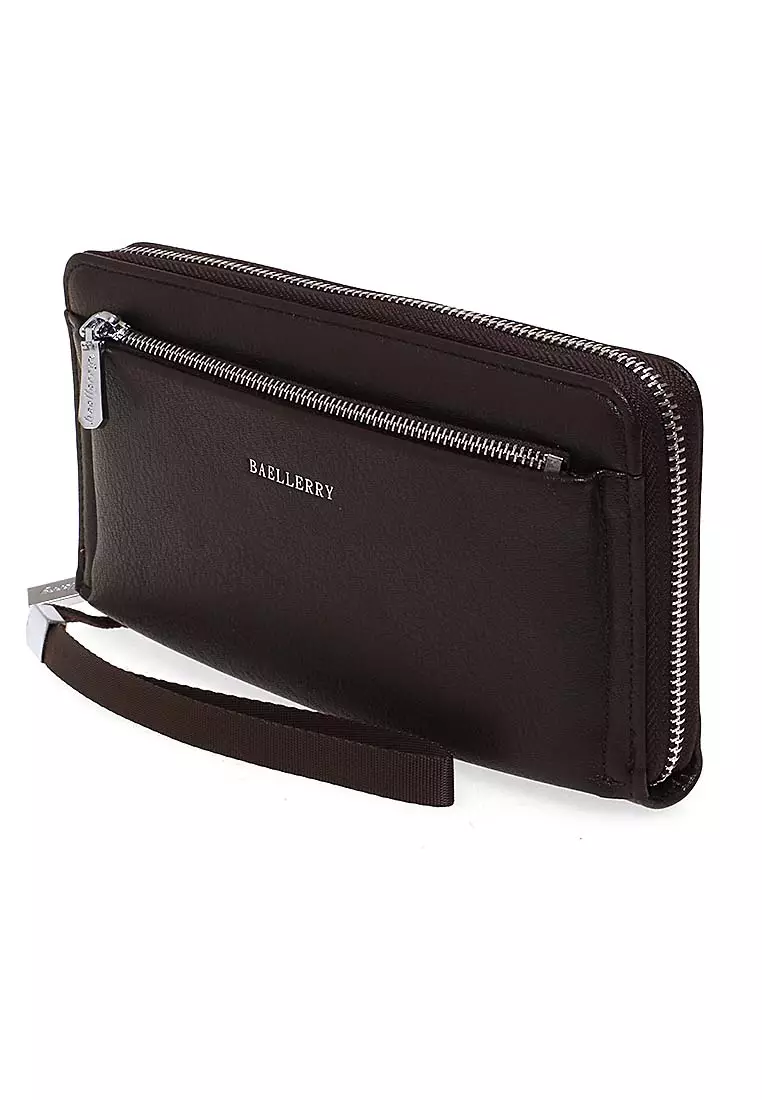 Long Wallet Dompet Pria Wanita Model Panjang Many Slot Material Kulit Leather ORIGINAL
