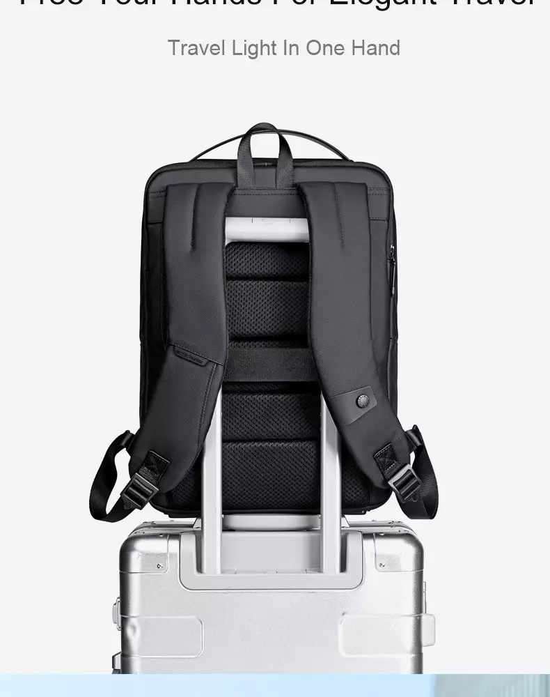 Arctic Hunter B00574 Tas Ransel Kasual Backpack Laptop Pria 15.6 Inch - GREY