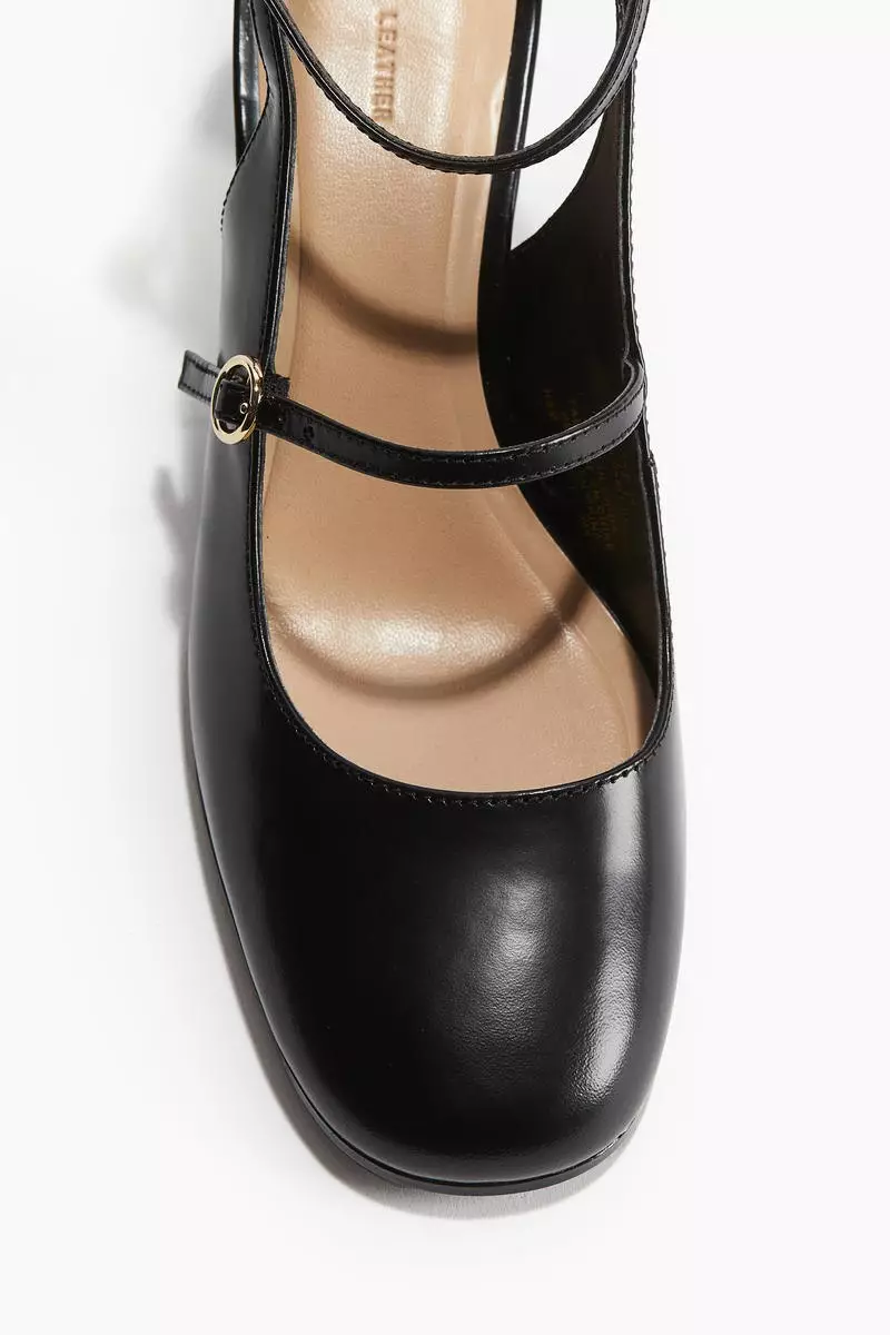 Buy H&M Block-heeled Mary Janes 2025 Online | ZALORA