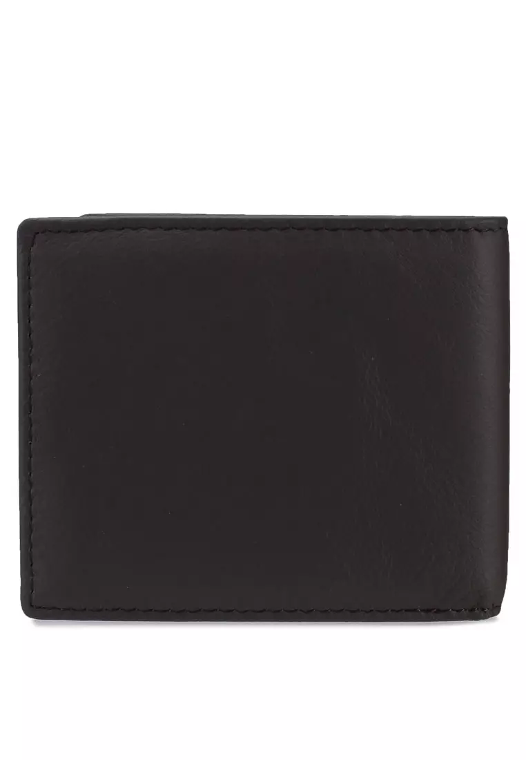 Men's RFID Bi Fold Genuine Leather Short Wallet