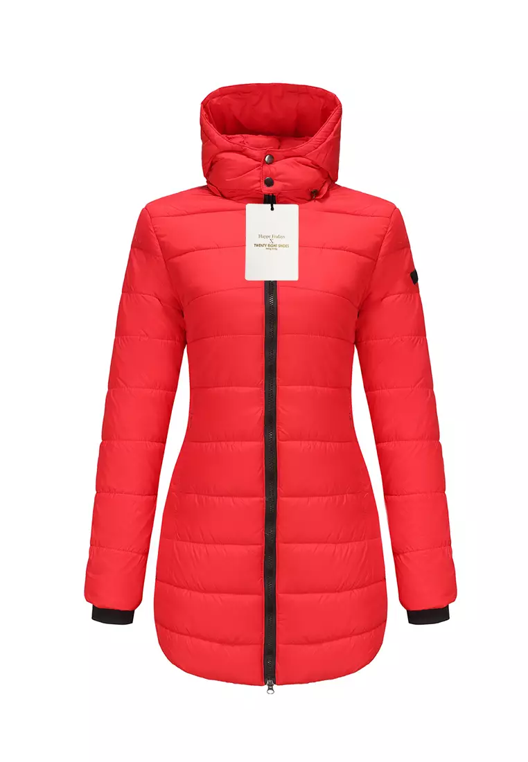 Red bubble sale coat womens