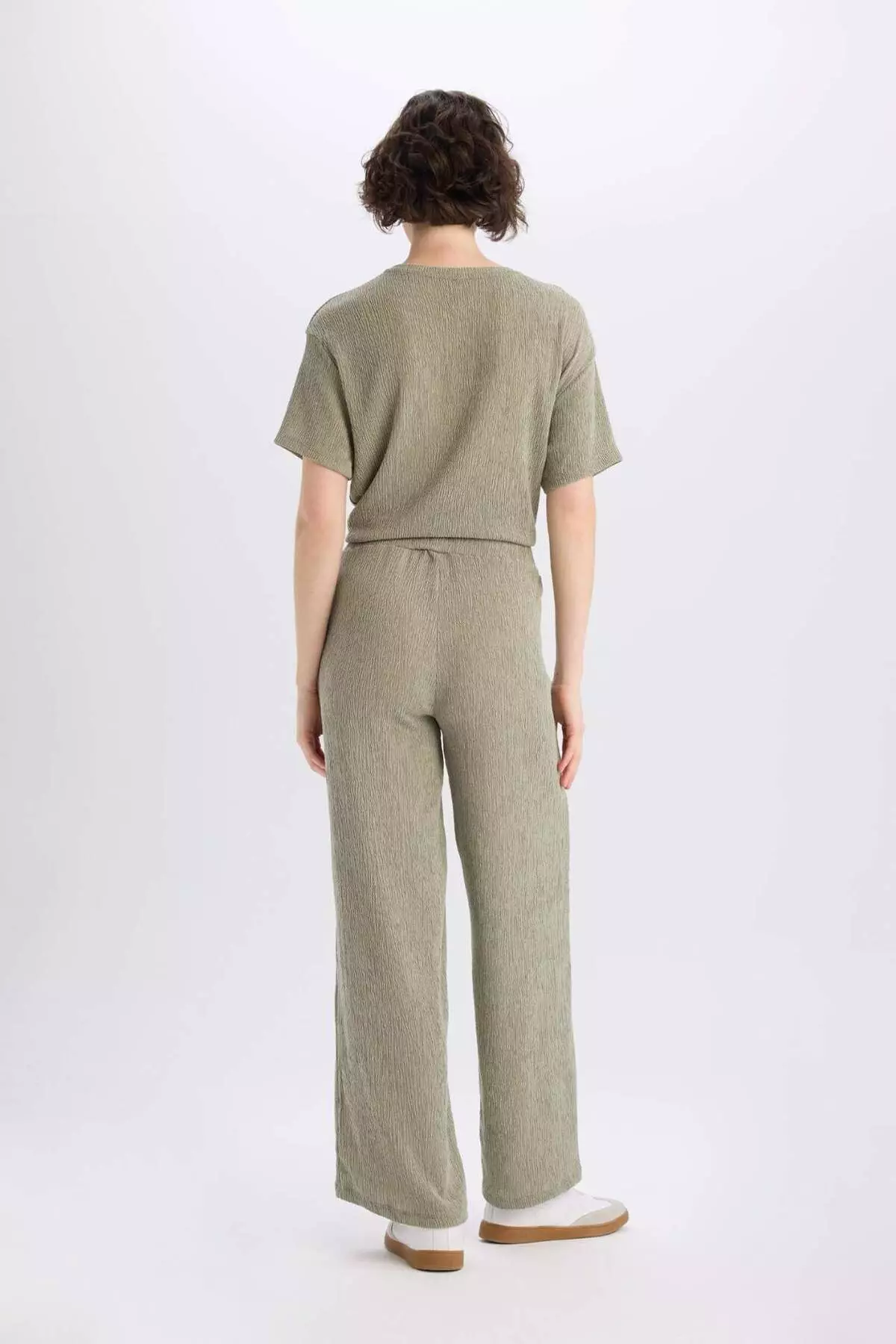 Wide Leg Wide Loose Leg Wrinkle Pants E3232Ax25Sp