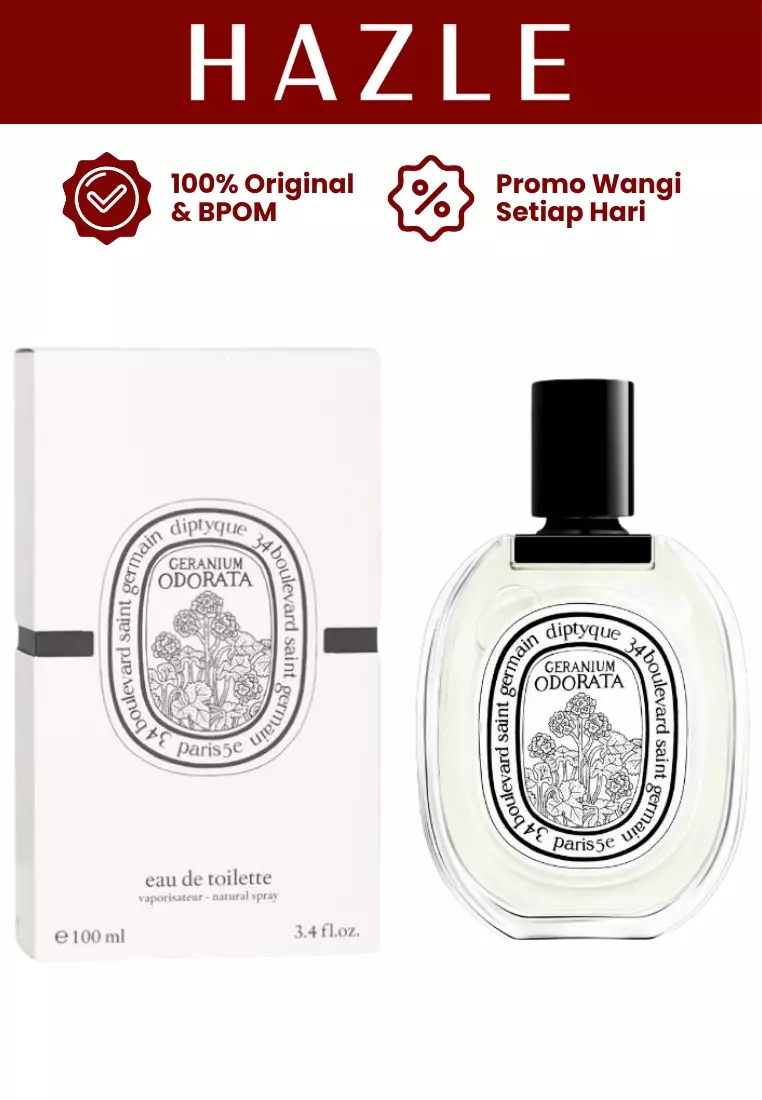 Jual Diptyque Diptyque Geranium Odorata Unisex EDT 100 ml Original