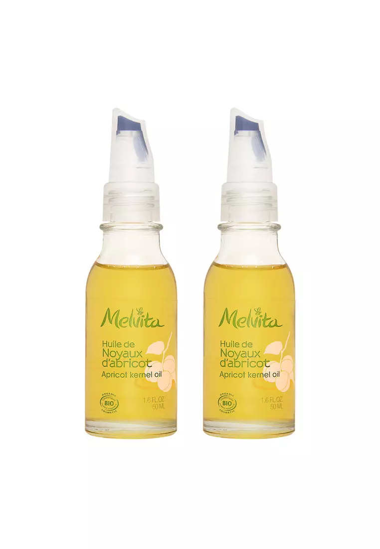 Melvita 2PCS X Melvita Organic Apricot Kernel Oil 50ml/1.6fl.oz 2023, Buy  Melvita Online