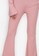 ZALORA BASICS pink Rib Flare Pants 1596DAAD99E58DGS_3