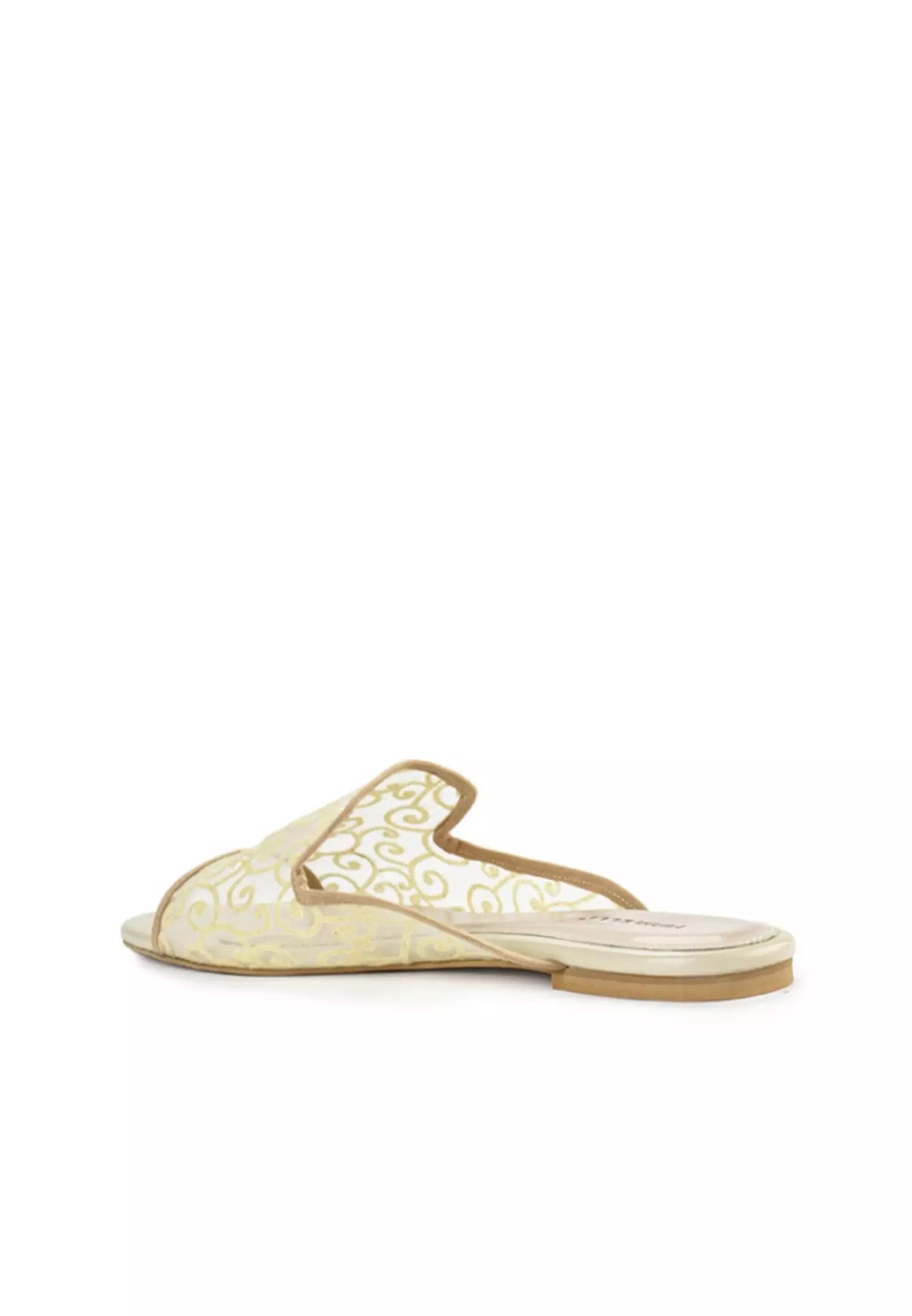 Karrie Sandal wanita Flat Slip On