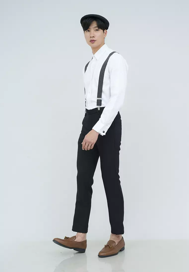 Houseofcuff Suspender Tali Jojon Karet ikat pinggang pria dewasa besar A03