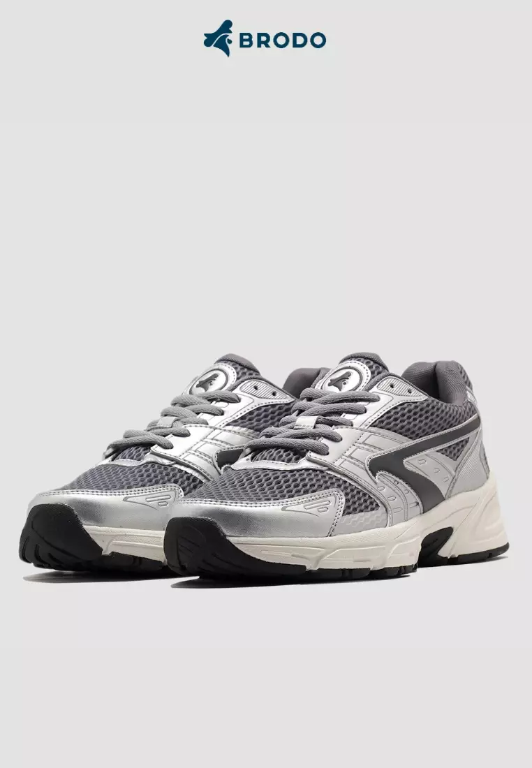 BRODO - Sneakers Ace Neptune Silver Smoke OWS
