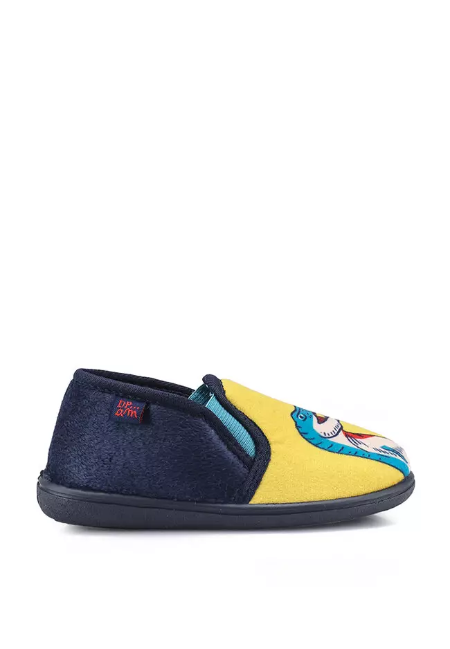 puma slip ons yellow kids