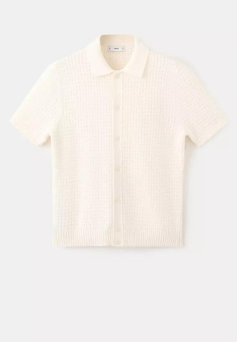 Openwork Knitted Shirt