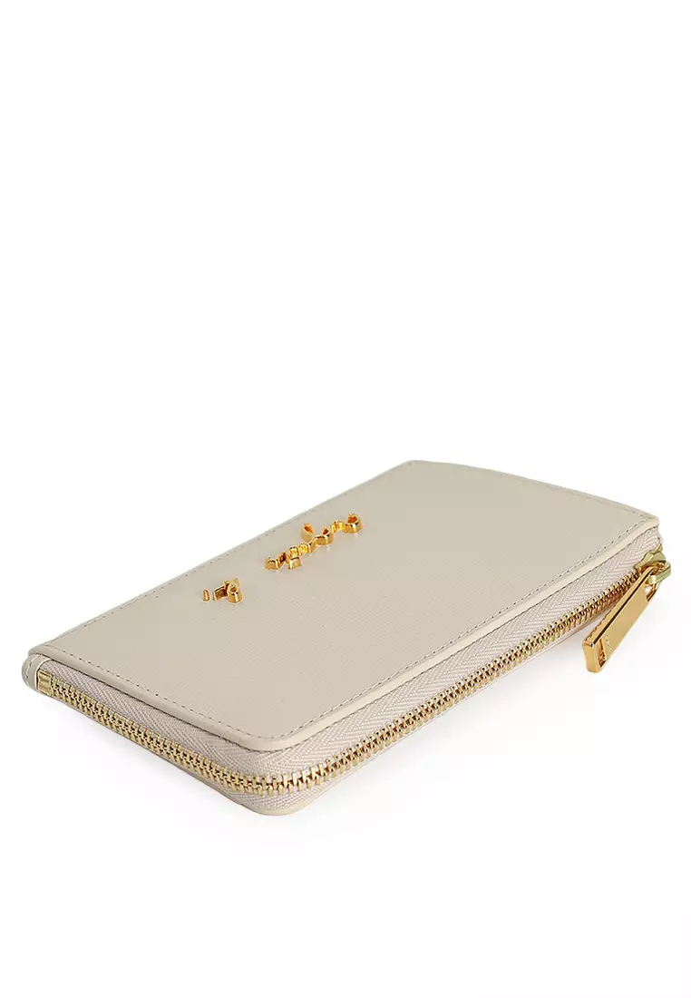 Logo Zip Card Case