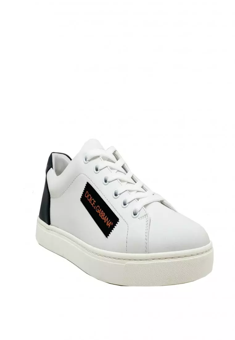 Dolce & gabbana hot sale men's leather sneakers shoes