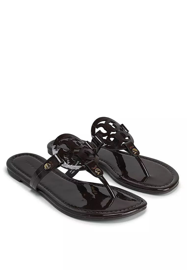 Jual TORY BURCH Miller Patent Sandals (nt) Original 2025 ZALORA