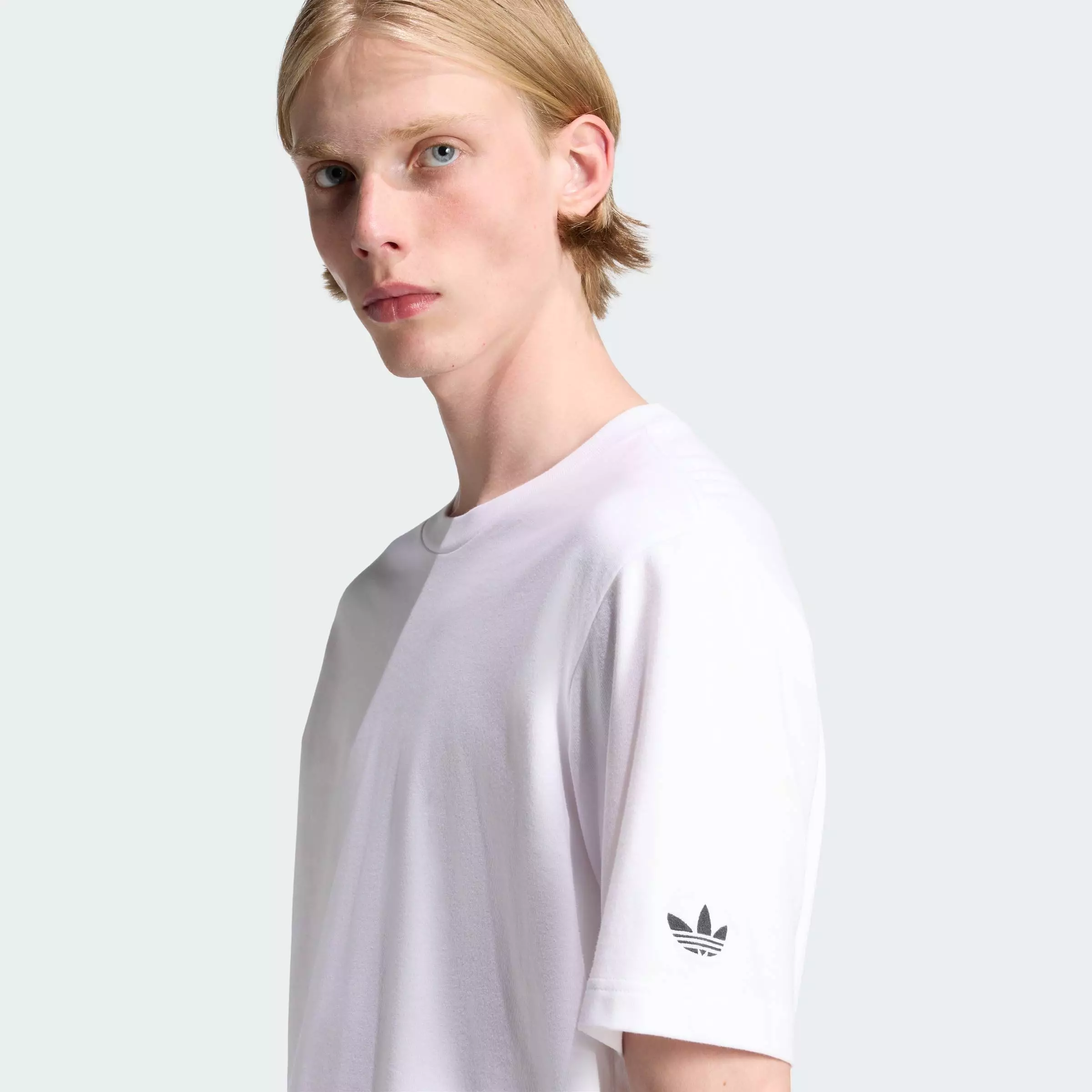 Lifestyle M BLANK TEE Men White KE3742
