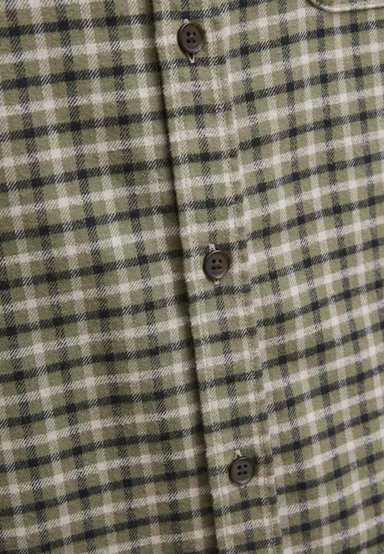 Mini Check Long Sleeve Shirt